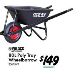 Bunnings Poly Tray Wheelbarrow offer
