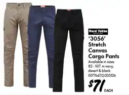 Bunnings '3056' Stretch Canvas Cargo Pants offer