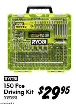 Bunnings 150 Pce Driving Kit offer