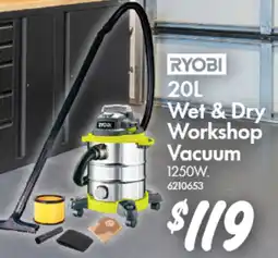 Bunnings Wet & Dry Workshop Vacuum offer