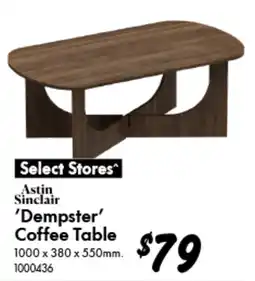 Bunnings Dempster Coffee Table offer
