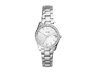 Bevilles Jewellery Fossil Ladies Scarlette Silver Stone Watch ES4317 offer