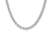 Bevilles Jewellery Men&#039;s Stainless Steel Medium Curb Chain offer