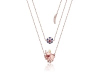 Bevilles Jewellery Disney Dumbo Circus Ball Rose Necklace offer