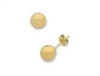 Bevilles Jewellery 9ct Gold 5mm Ball Stud Earrings offer