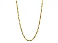 Bevilles Jewellery 10ct Yellow Gold Popcorn Chain Necklace 45cm offer
