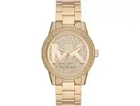 Bevilles Jewellery Michael Kors Crystal Gold Watch MK6862 offer