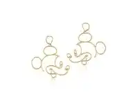Bevilles Jewellery Disney Mickey Mouse Face Earrings offer