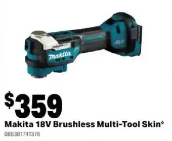 Makita 18V Brushless Multi-Tool Skin