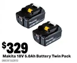 Mitre 10 Makita 18V 5.0Ah Battery offer