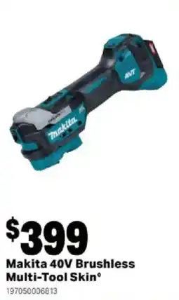Mitre 10 Makita 40V Brushless Multi-Tool Skin offer