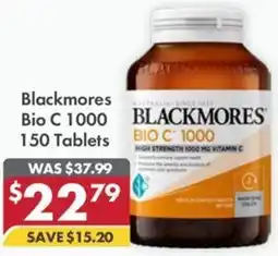 Pharmacy4Less Blackmores Bio C 1000 offer