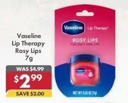 Pharmacy4Less Vaseline Lip Therapy Rosy Lips offer