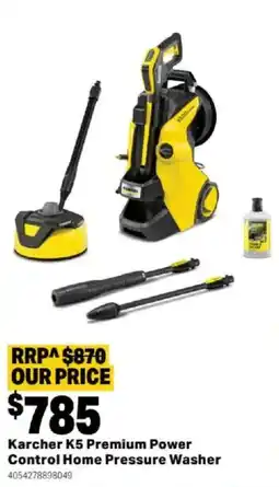 Mitre 10 Karcher K5 Premium Power Control Home Pressure Washer offer