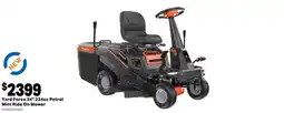Mitre 10 Yard Force 24" 224cc Petrol Mini Ride On Mower offer