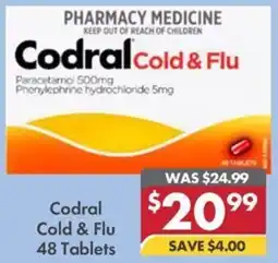Pharmacy4Less Codral Cold & Flu offer