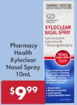 Pharmacy4Less Pharmacy Health Xyloclear Nasal Spray offer