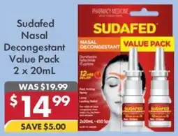 Pharmacy4Less Sudafed Nasal Decongestant Value Pack offer