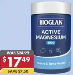 Pharmacy4Less Bioglan active magnesium offer