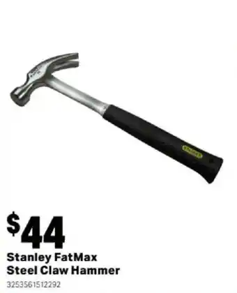 Mitre 10 Stanley FatMax Steel Claw Hammer offer