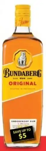 Star Liquor Bundaberg rum original offer