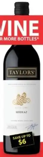 Star Liquor Taylors estate range offer