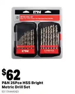 Mitre 10 P&N 25Pce HSS Bright Metric Drill Set offer