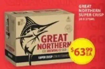 Star Liquor Great northern super crisp offer