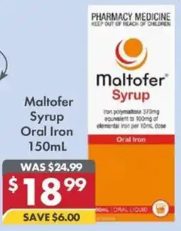 Pharmacy4Less Maltofer Syrup Oral Iron offer