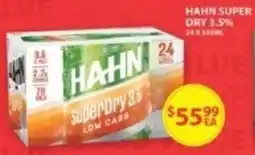 Star Liquor Hahn super dry 3.5% offer