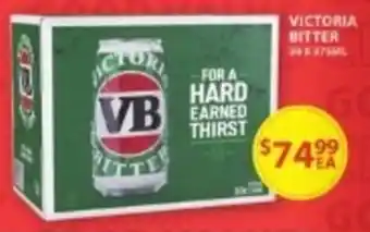 Star Liquor Victoria bitter offer