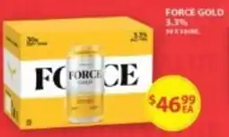 Star Liquor Force gold 3.3% offer