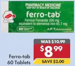 Pharmacy4Less Ferro-tab 60 Tablets offer