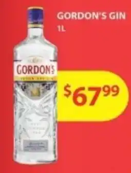 Star Liquor Gordons gin offer