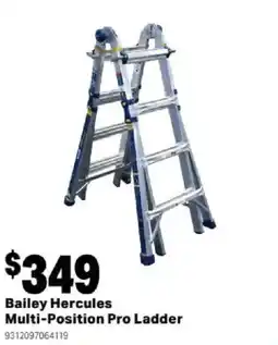 Mitre 10 Bailey Hercules Multi-Position Pro Ladder offer