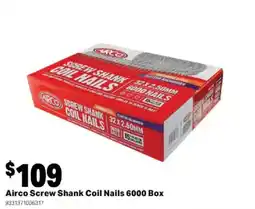 Mitre 10 Airco Screw Shank Coil Nails 6000 Box offer