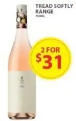 Star Liquor Tread softly range offer