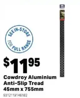 Mitre 10 Cowdroy Aluminium Anti-Slip Tread offer