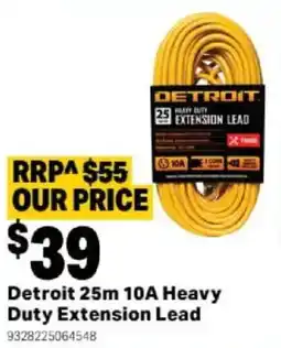 Mitre 10 Detroit 25m 10A Heavy Duty Extension Lead offer
