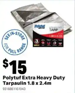 Mitre 10 Polytuf Extra Heavy Duty Tarpaulin offer