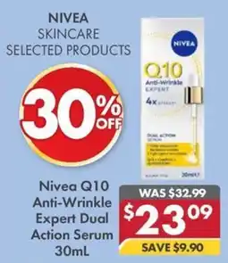 Pharmacy4Less Nivea Q10 Anti-Wrinkle Expert Action Serum offer
