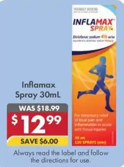 Pharmacy4Less Inflamax Spray offer