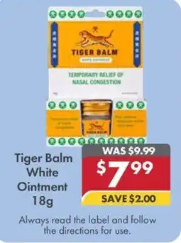 Pharmacy4Less Tiger Balm White Ointment offer
