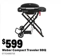 Mitre 10 Weber Compact Traveler BBQ offer