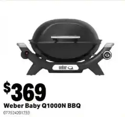 Mitre 10 Weber Baby Q1000N BBQ offer