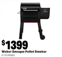 Mitre 10 Weber Smoque Pellet Smoker offer