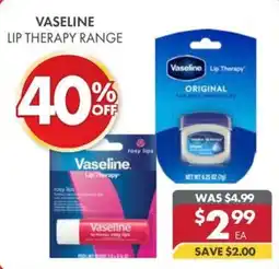 Pharmacy4Less Vaseline lip therapy range offer