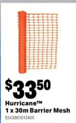 Mitre 10 Hurricane™ 1 x 30m Barrier Mesh offer