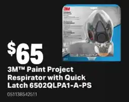 Mitre 10 3M™ Paint Project Respirator with Quick Latch 6502QLPA1-A-PS offer
