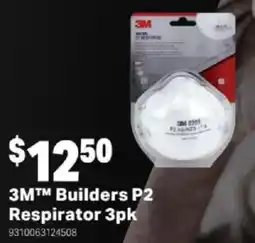 Mitre 10 3M™ Builders P2 Respirator offer